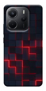 Чехол Кибер сетка для Xiaomi Redmi Note 14 4G (Europe version)