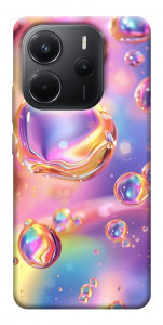Чехол Neon bubbles для Xiaomi Redmi Note 14 4G (Europe version)