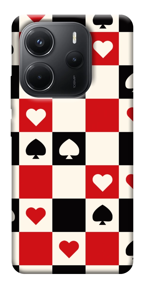 Чехол Card Grid для Xiaomi Redmi Note 14 4G (Europe version)