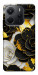 Чехол Flower black-white для Xiaomi Redmi Note 14 4G (Europe version)