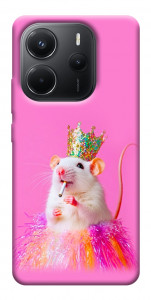 Чехол Гламурная крыса для Xiaomi Redmi Note 14 4G (Europe version)