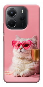 Чехол Pinky cat для Xiaomi Redmi Note 14 4G (Europe version)
