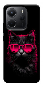 Чехол Cyberpunk cat для Xiaomi Redmi Note 14 4G (Europe version)