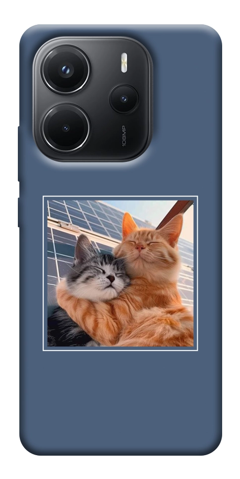 Чехол Кошачья нежность для Xiaomi Redmi Note 14 4G (Europe version)