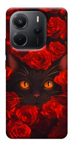 Чехол Rose cat для Xiaomi Redmi Note 14 4G (Europe version)
