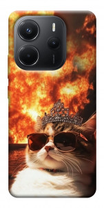 Чехол Cat explosion для Xiaomi Redmi Note 14 4G (Europe version)
