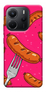 Чехол Sausages для Xiaomi Redmi Note 14 4G (Europe version)