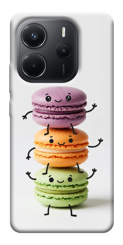 Чехол Macaron joy для Xiaomi Redmi Note 14 4G (Europe version)