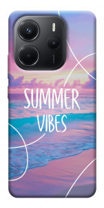 Чехол Летнее настроение для Xiaomi Redmi Note 14 4G (Europe version)