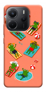 Чехол Summer frogs для Xiaomi Redmi Note 14 4G (Europe version)