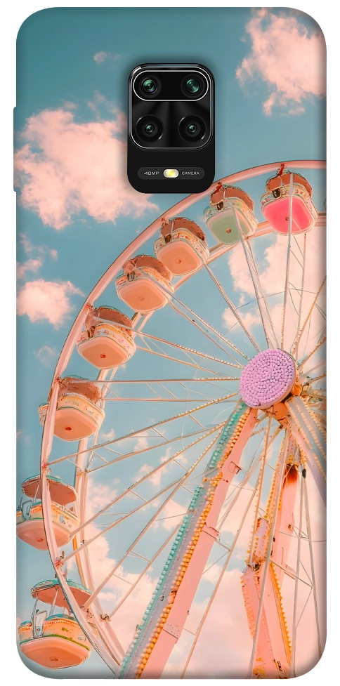 Чехол Колесо обозрения для Xiaomi Redmi Note 9 Pro