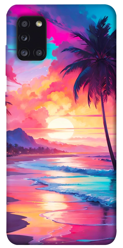 Чохол Закатный пляж для Galaxy A31 (2020)