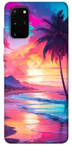 Чохол Закатный пляж для Galaxy S20 Plus (2020)
