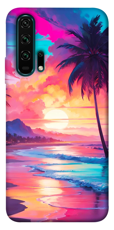 Чехол Закатный пляж для Huawei Honor 20 Pro