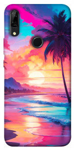 Чехол Закатный пляж для Huawei P Smart Z
