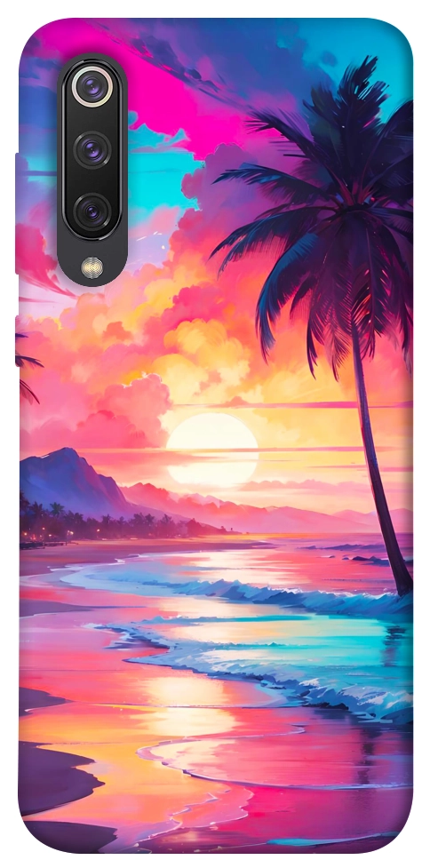 Чехол Закатный пляж для Xiaomi Mi 9 SE