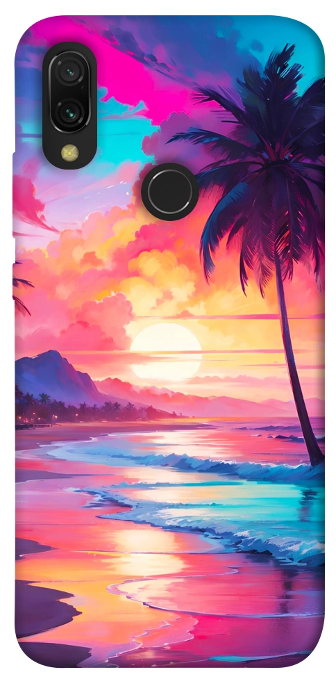 Чохол Закатный пляж для Xiaomi Redmi 7