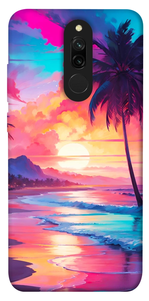 Чохол Закатный пляж для Xiaomi Redmi 8