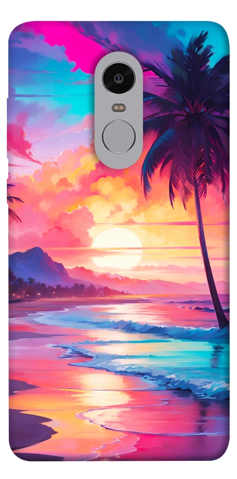 Чохол Закатный пляж для Xiaomi Redmi Note 4X