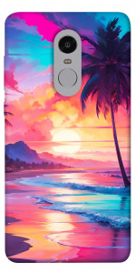 Чохол Закатный пляж для Xiaomi Redmi Note 4X