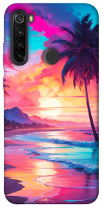 Чехол Закатный пляж для Xiaomi Redmi Note 8T