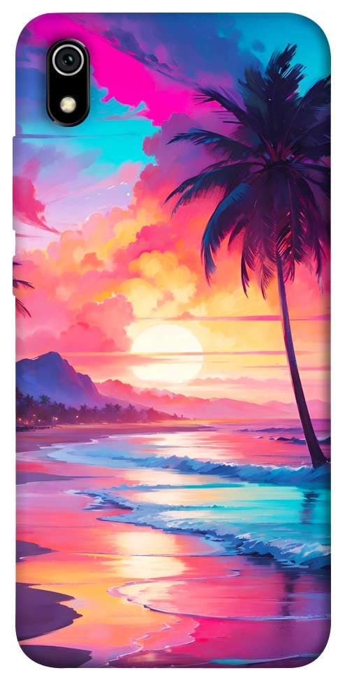 Чохол Закатный пляж для Xiaomi Redmi 7A