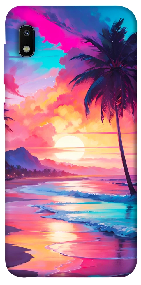 Чохол Закатный пляж для Galaxy A10 (A105F)