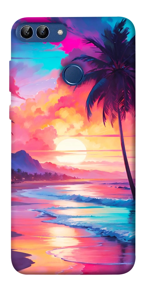 Чохол Закатный пляж для Huawei P Smart