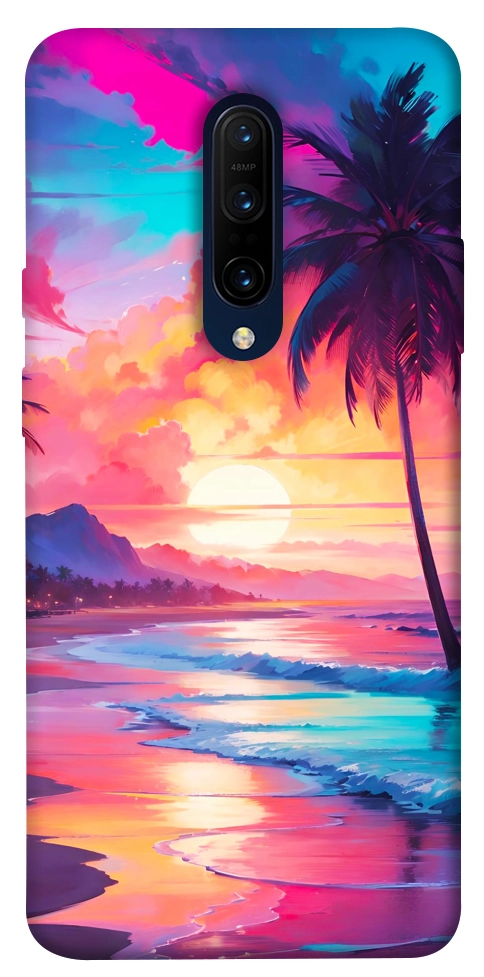 Чохол Закатный пляж для OnePlus 7 Pro