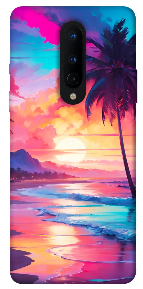 Чохол Закатный пляж для OnePlus 8