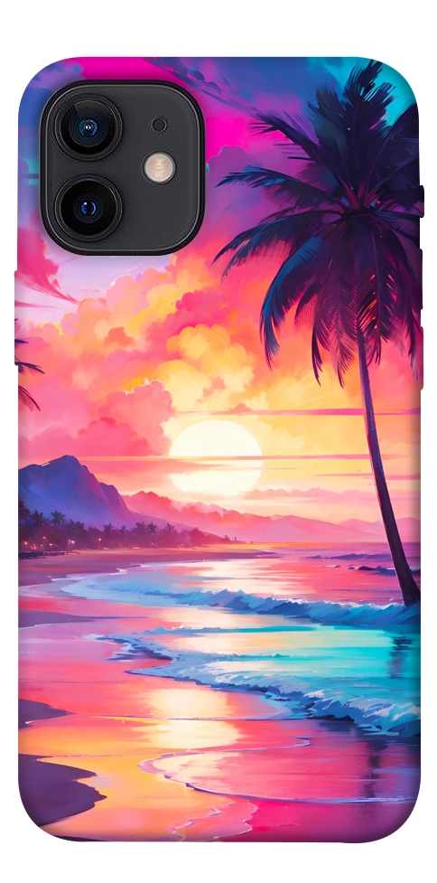 Чехол Закатный пляж для iPhone 12 mini