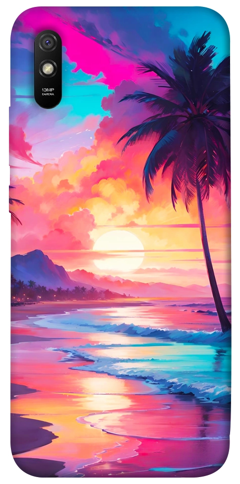Чохол Закатный пляж для Xiaomi Redmi 9A