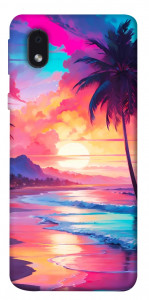 Чехол Закатный пляж для Samsung Galaxy A01 Core