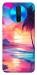 Чехол Закатный пляж для Xiaomi Redmi K30