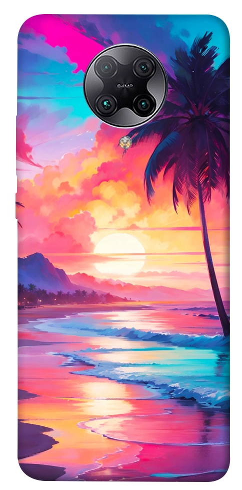 Чохол Закатный пляж для Xiaomi Redmi K30 Pro