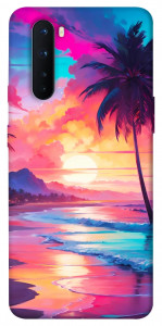 Чехол Закатный пляж для OnePlus Nord