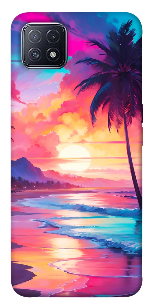 Чохол Закатный пляж для Oppo A73