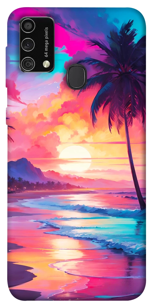 Чохол Закатный пляж для Galaxy M21s