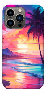 Чехол Закатный пляж для iPhone 13 Pro