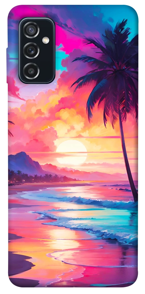 Чохол Закатный пляж для Galaxy M52