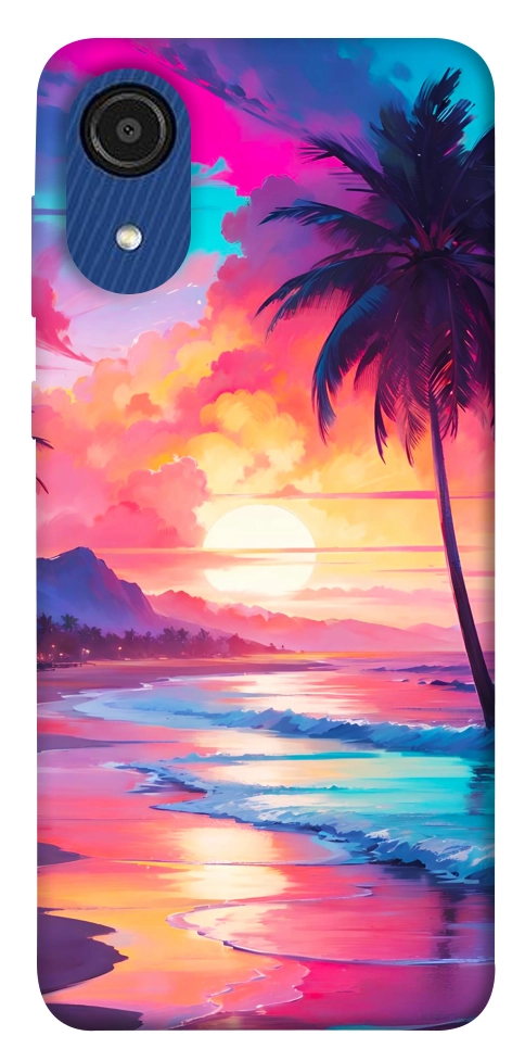 Чохол Закатный пляж для Galaxy A03 Core