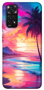 Чехол Закатный пляж для Xiaomi Redmi Note 11S