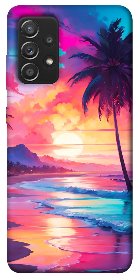 Чохол Закатный пляж для Galaxy A52s