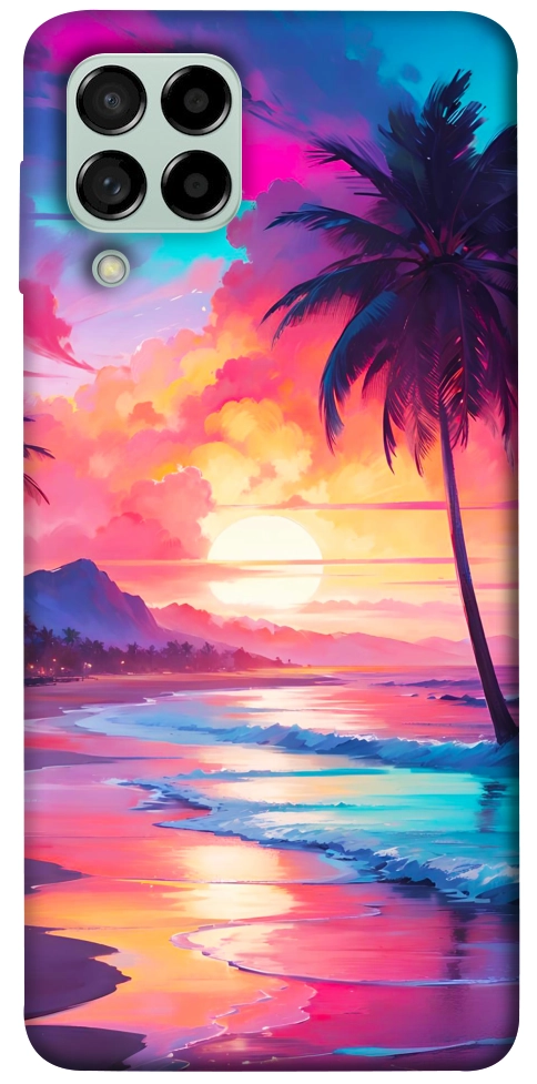 Чохол Закатный пляж для Galaxy M53
