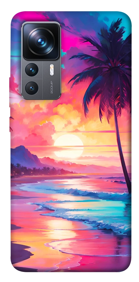 Чохол Закатный пляж для Xiaomi 12T