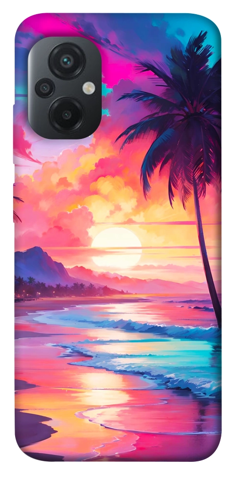 Чохол Закатный пляж для Xiaomi Poco M5