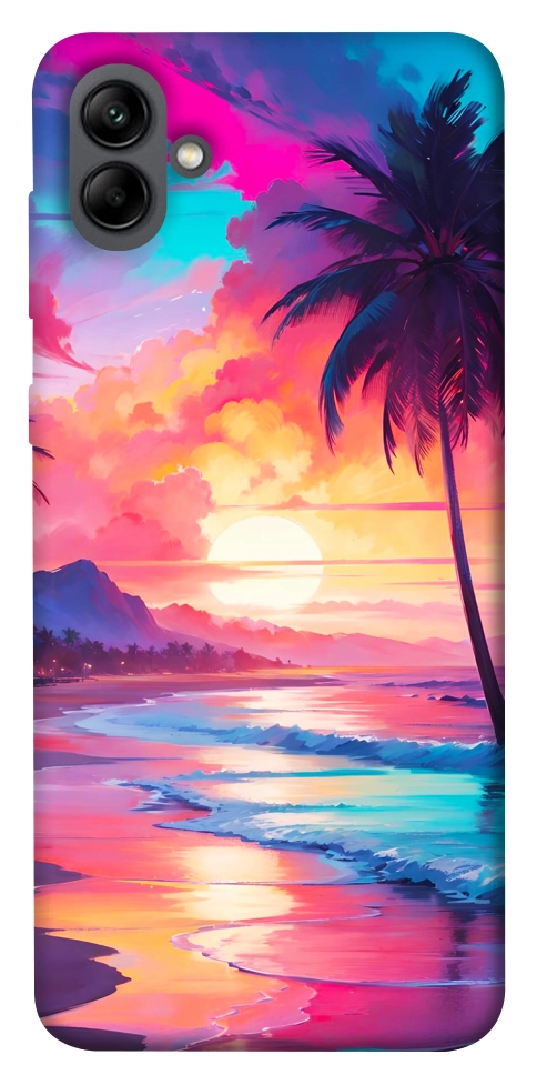 Чохол Закатный пляж для Galaxy A04