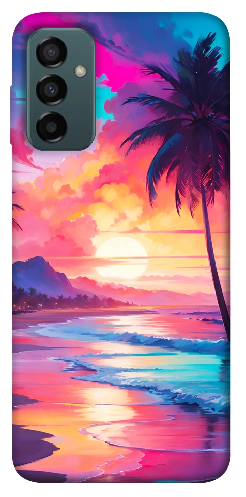 Чохол Закатный пляж для Galaxy M13 4G