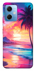 Чехол Закатный пляж для Xiaomi Redmi Note 12 5G