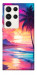 Чохол Закатный пляж для Galaxy S23 Ultra